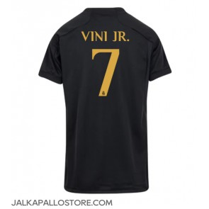 Real Madrid Vinicius Junior #7 Kolmaspaita Naisten 2023-24 Lyhythihainen